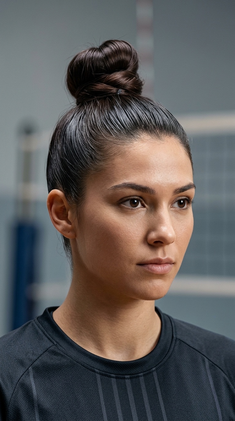 Sleek High Topknot