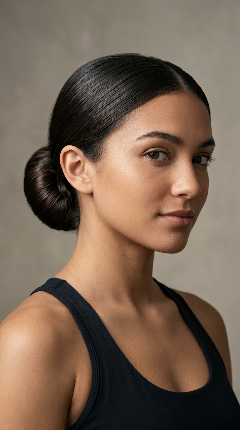 Sleek Low Bun