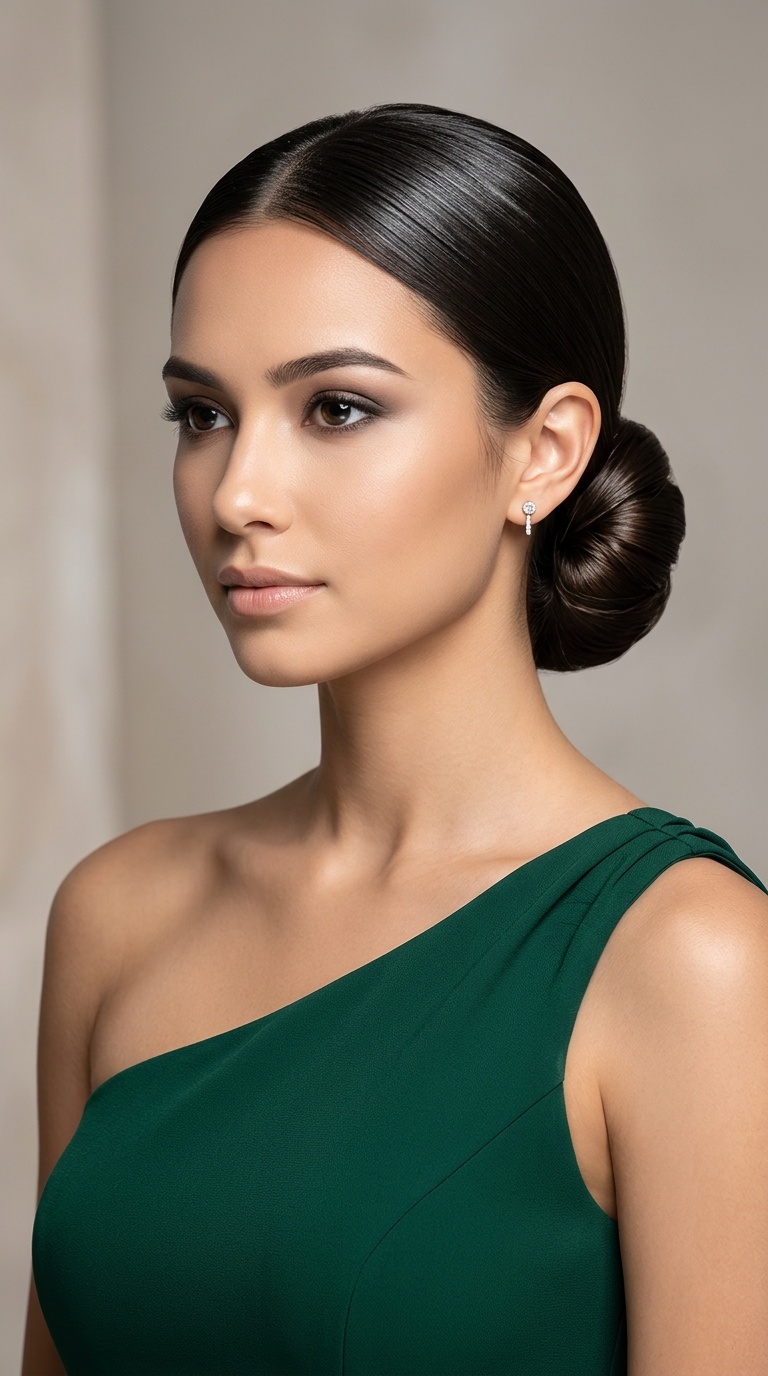 Sleek Low Bun
