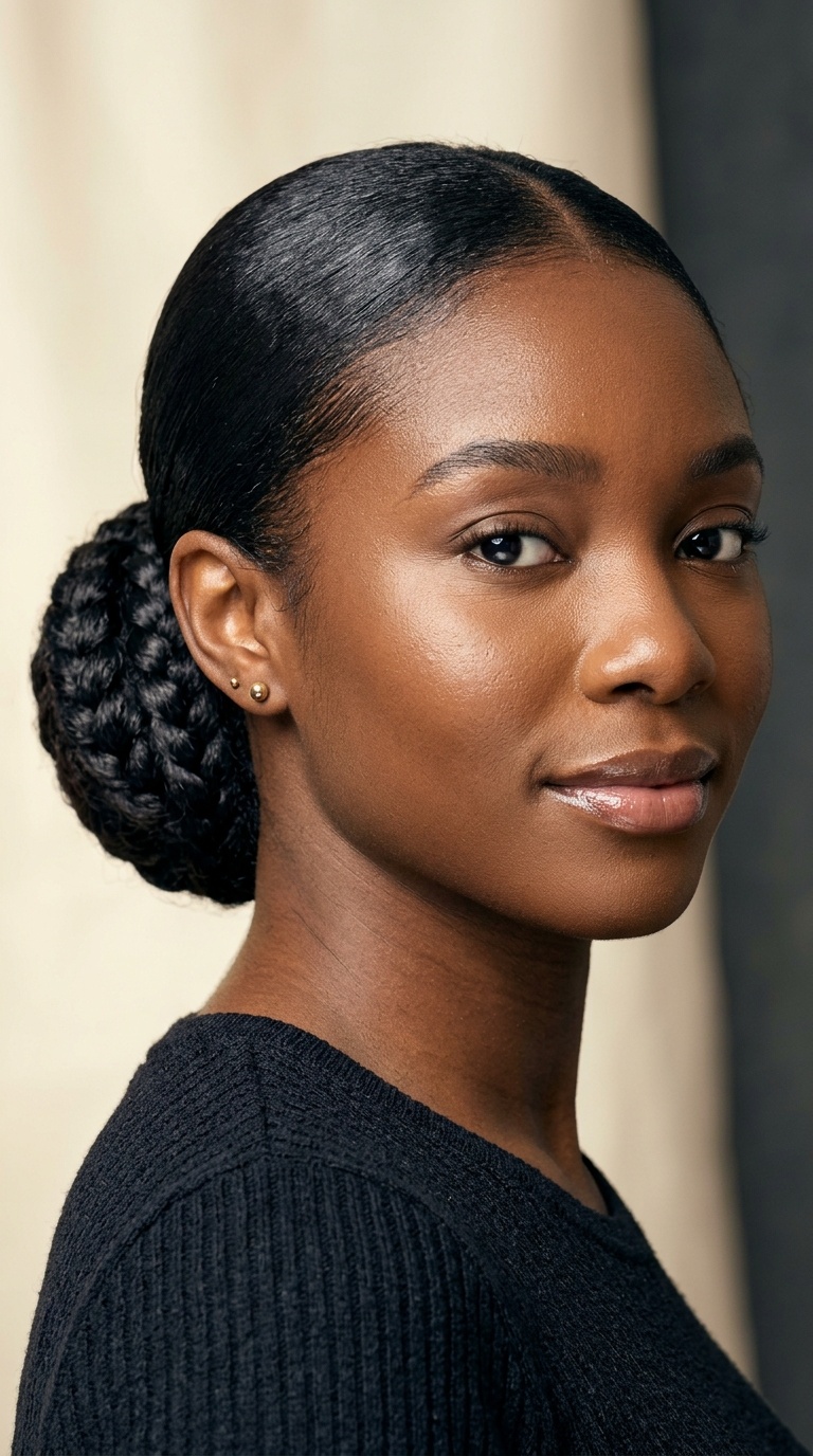 Sleek Low Bun