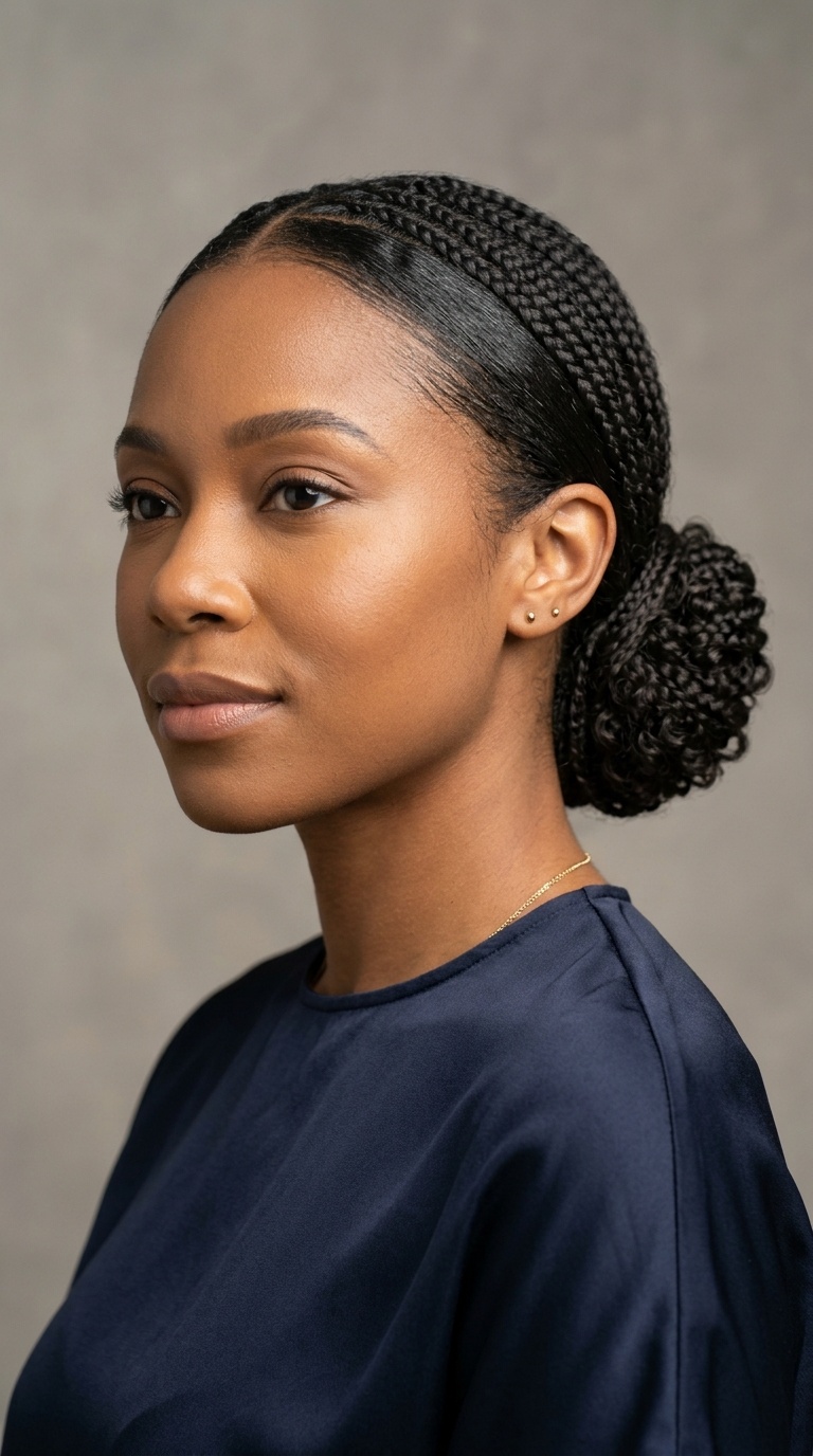 Sleek Low Chignon