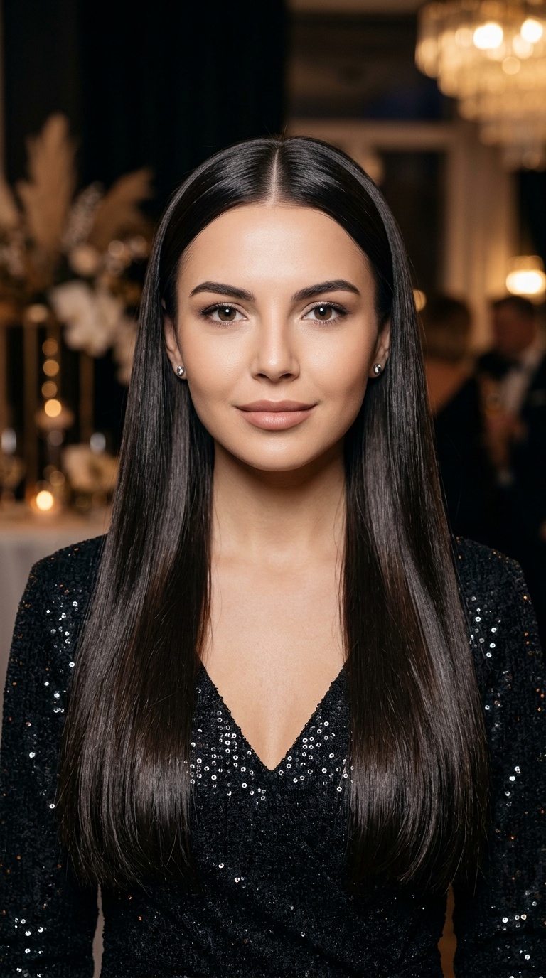 Sleek Straight Look