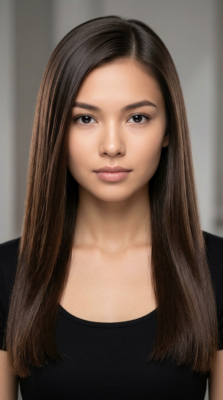 Sleek Straight Look