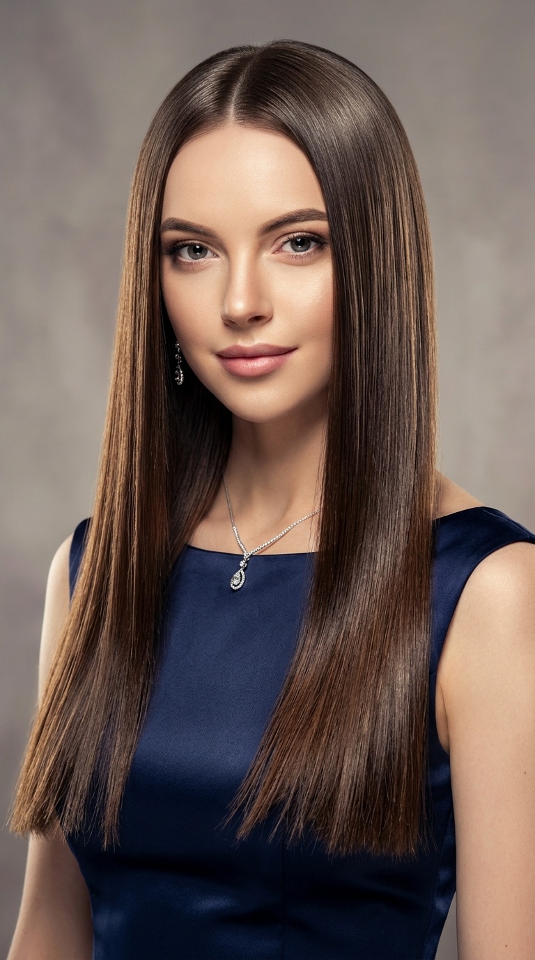 Sleek Straight Look