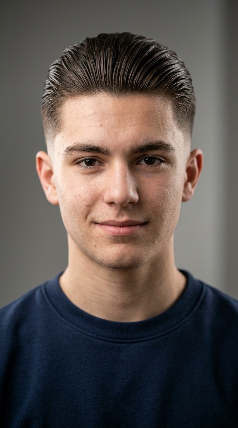 Slick Back Mid-Fade