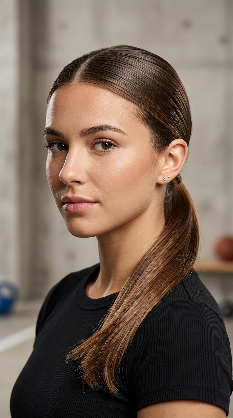 Slicked-Back Low Pony