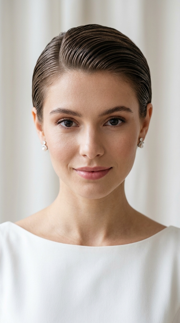 Slicked-Back Minimalist