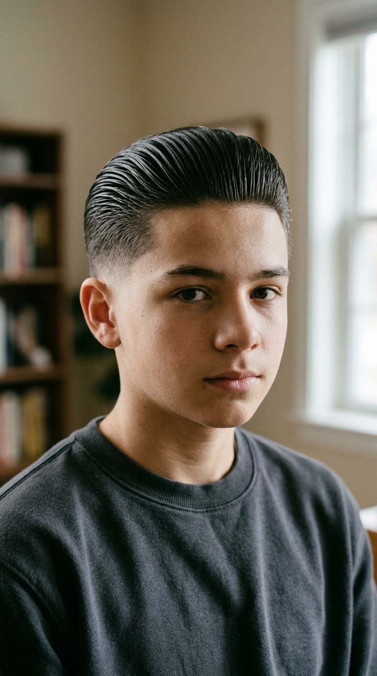 Slicked-Back Taper