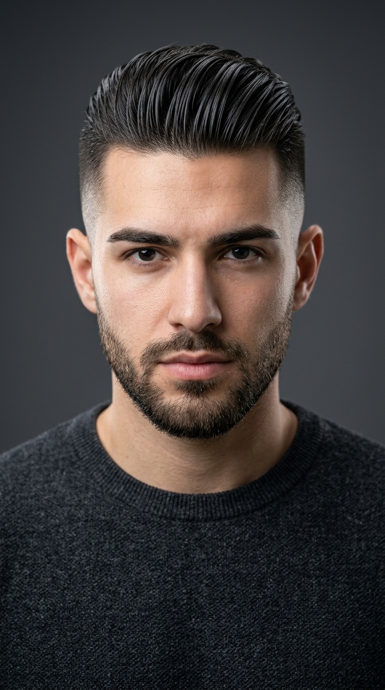 Slicked-Back Undercut