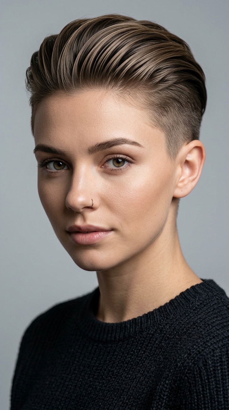 Slicked Back Undercut