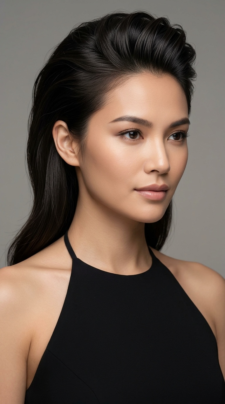 Smooth Back-Combed Glamour
