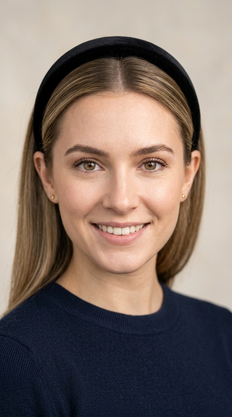 Smooth Headband Look
