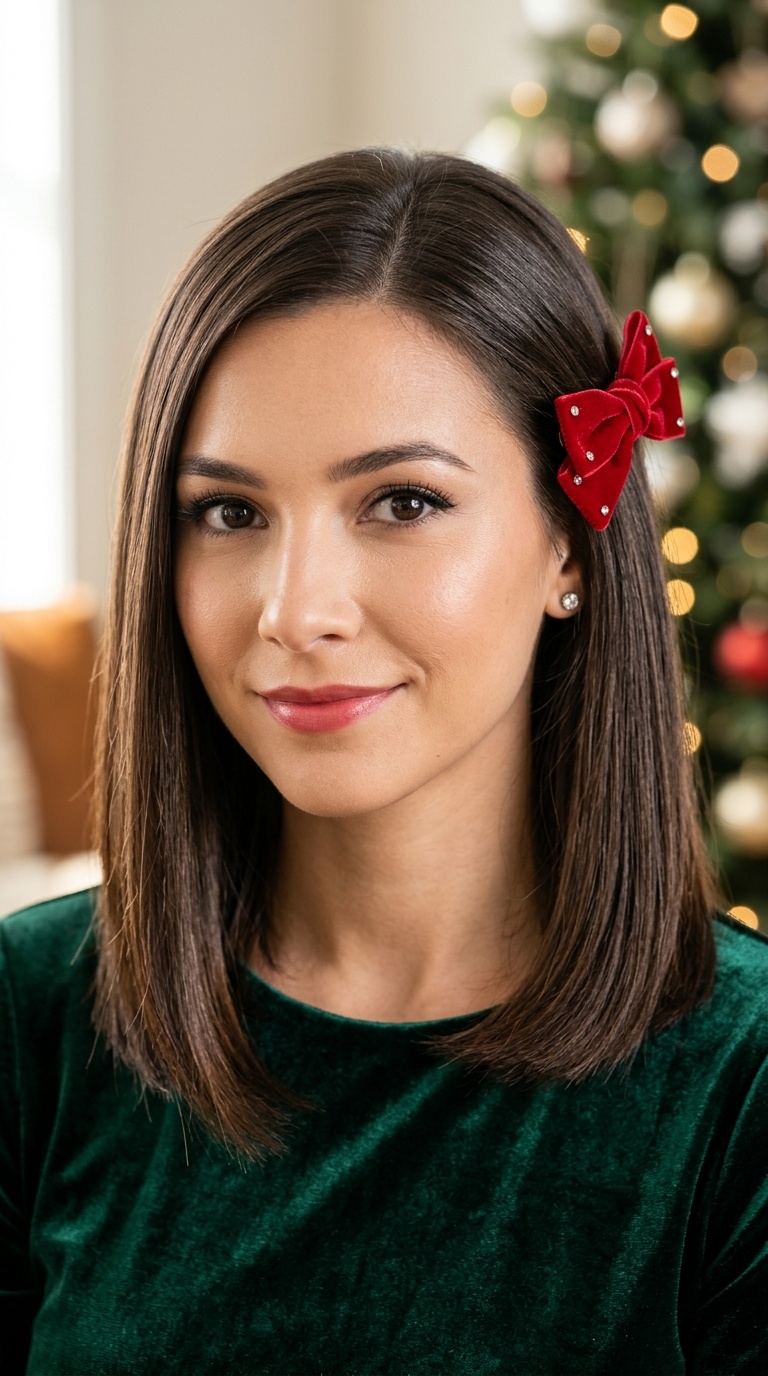 Smooth Lob with Tucked Bow