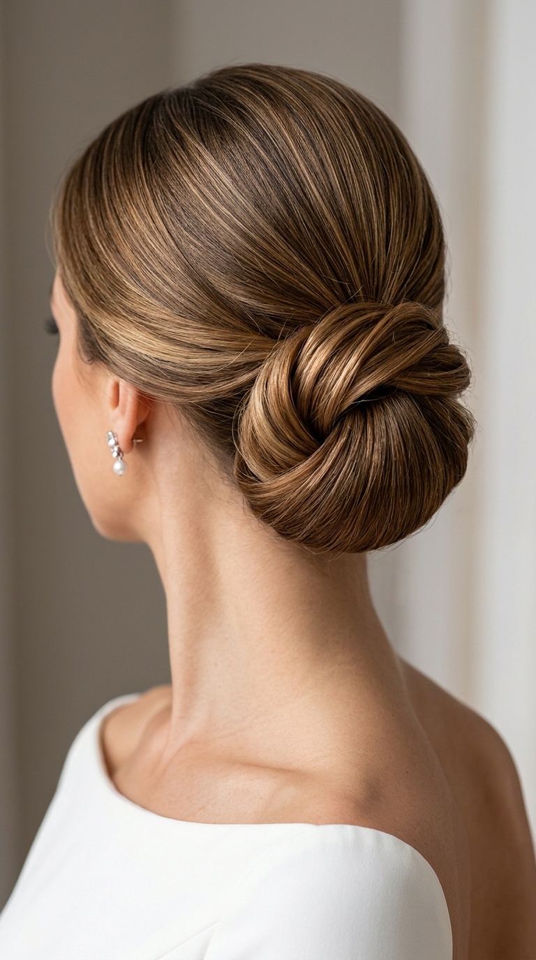 Smooth Sculptural Bun