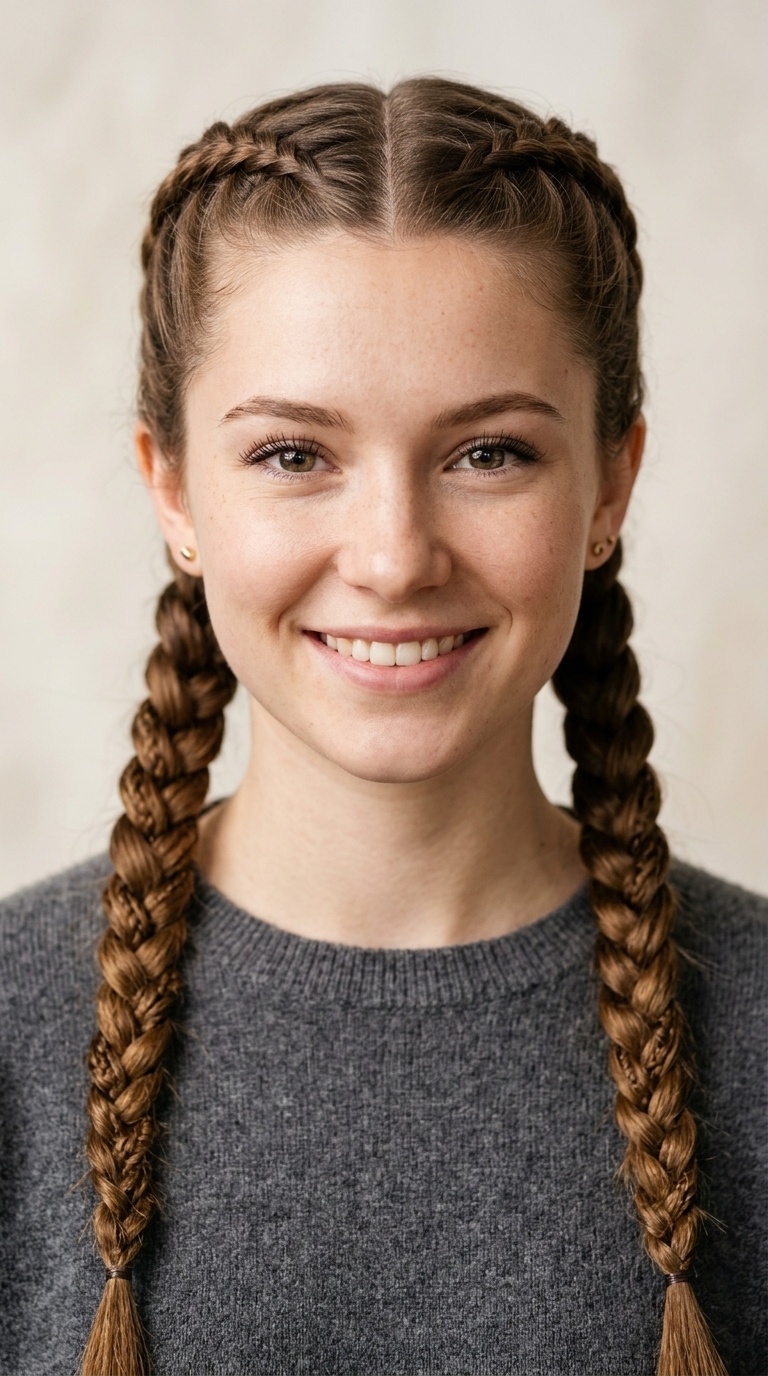 Snake Braid Pigtails