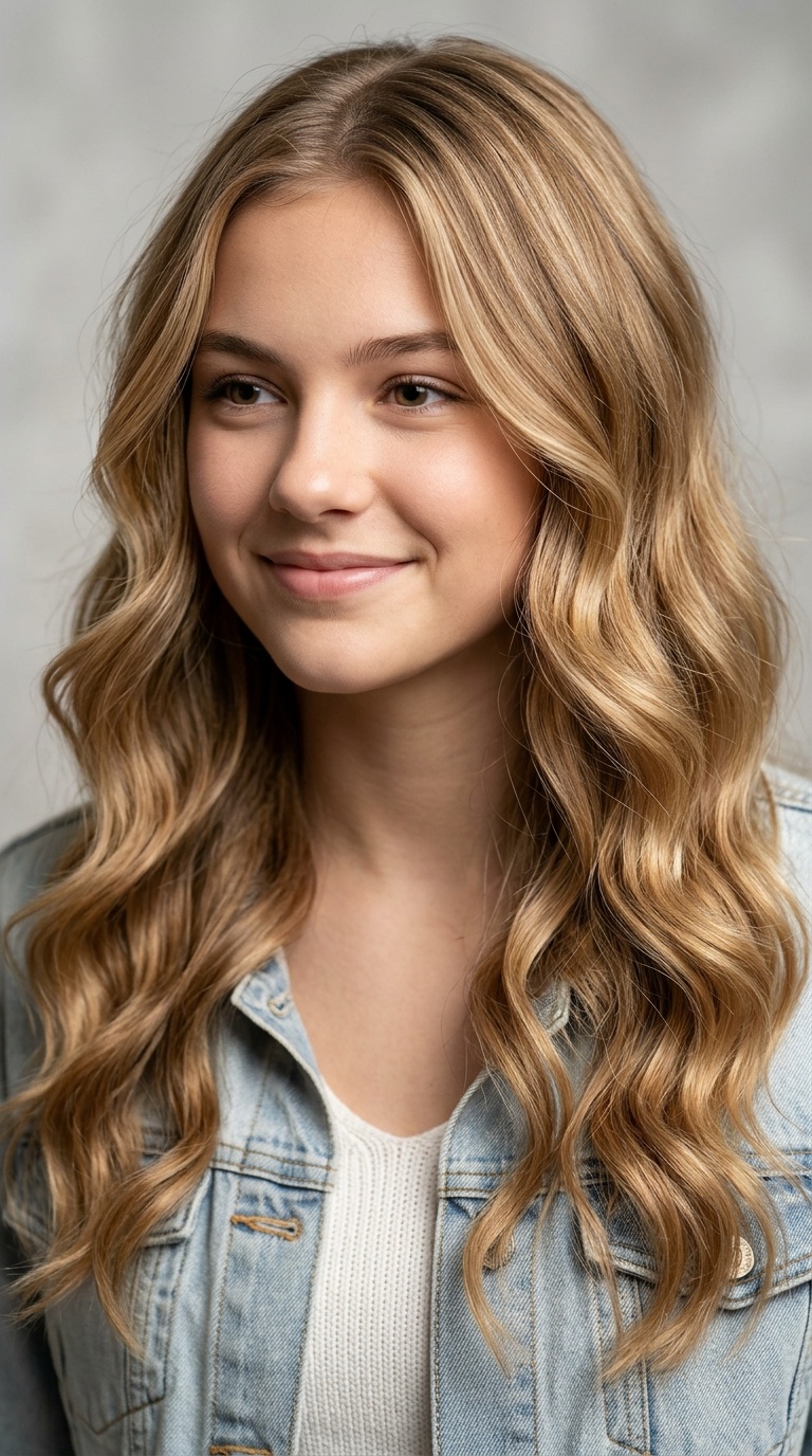 Soft Beachy Waves for Long Hair
