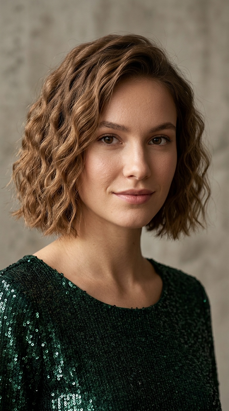 Soft Crimped Bob
