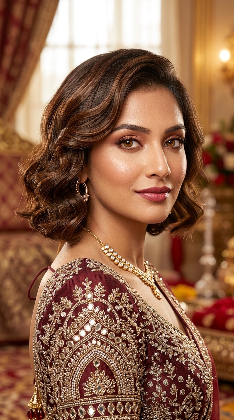 Soft Hollywood Glam Curls