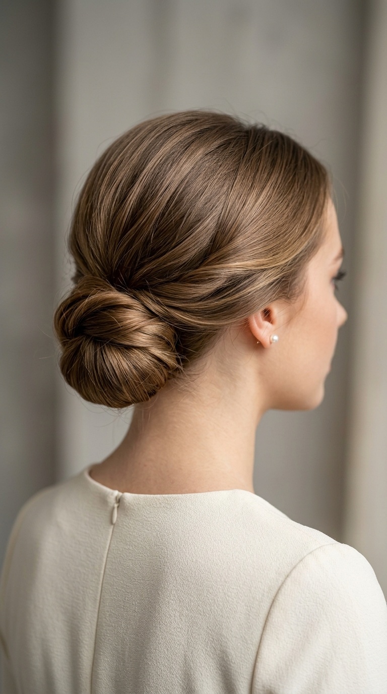 Soft Low Bun