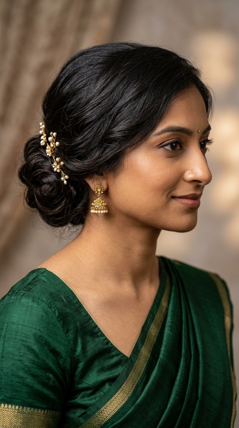 Soft Low Chignon