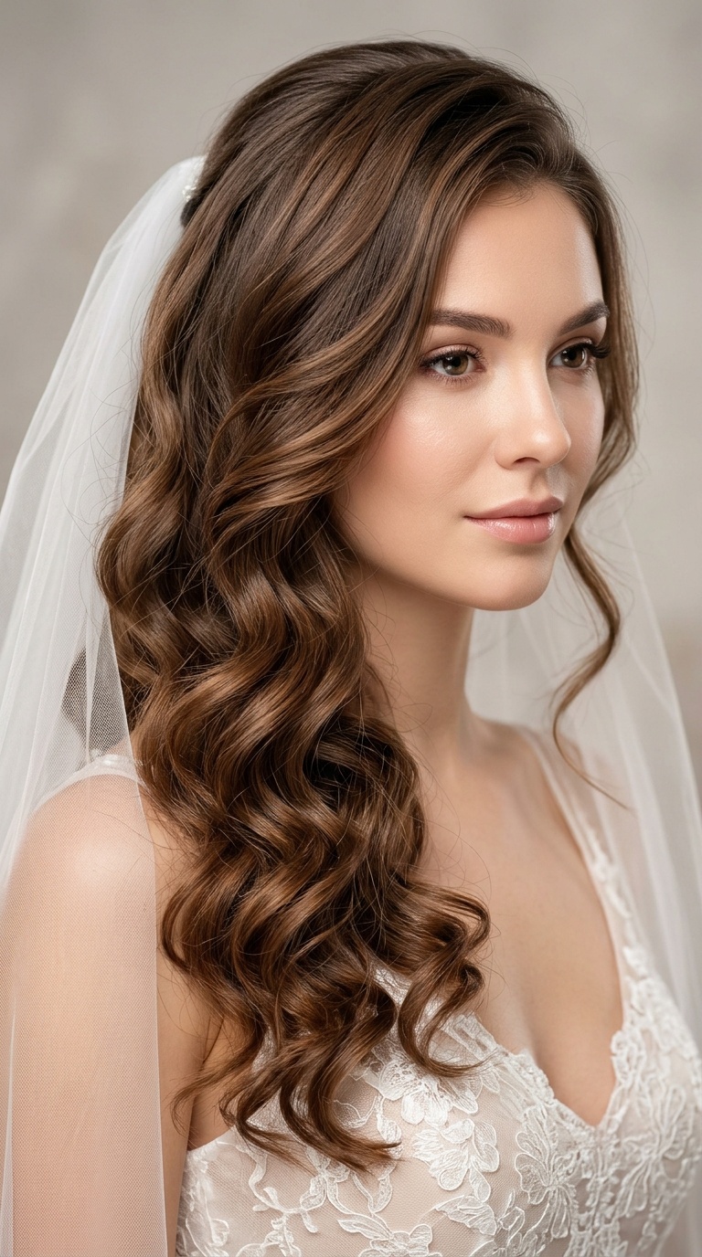 Soft Romantic Barrel Curls