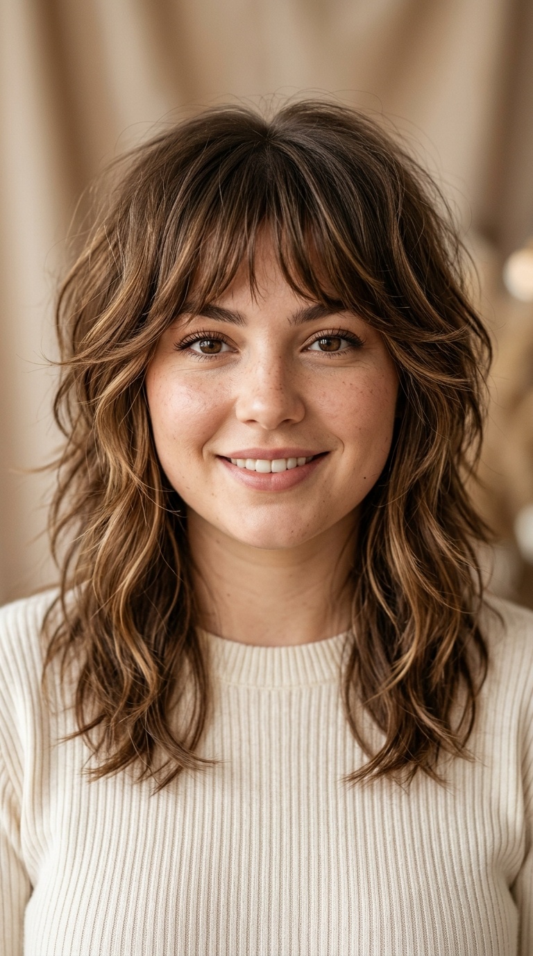 Soft Shaggy Wolf Cut