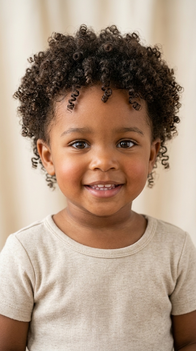 Soft Tapered Curls