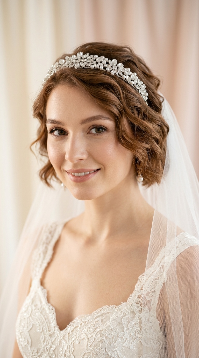 Soft Waves and a Crystal Headband
