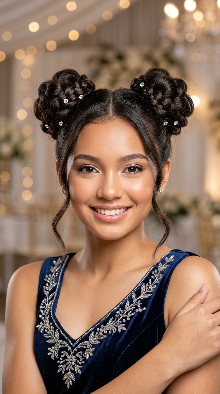 Space Bun Elegance