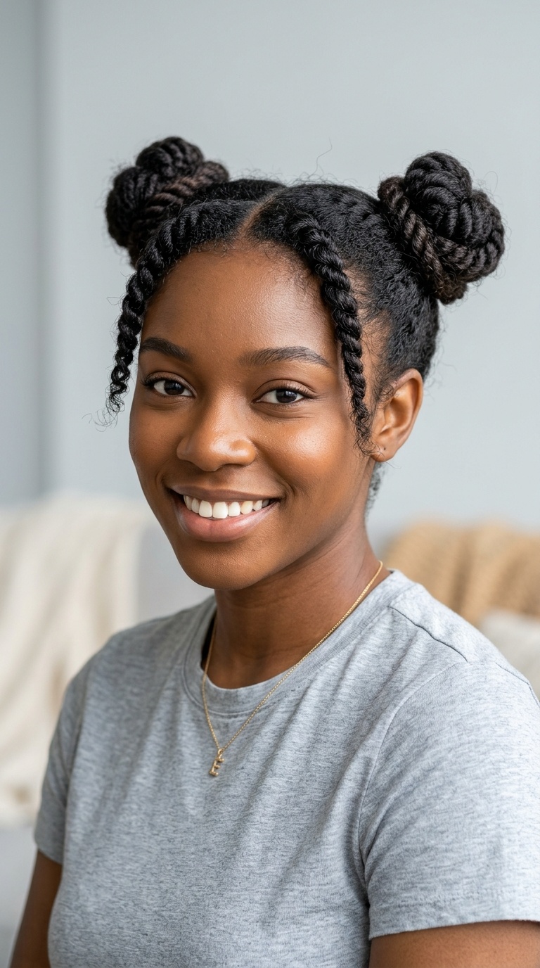 Space Bun Twists
