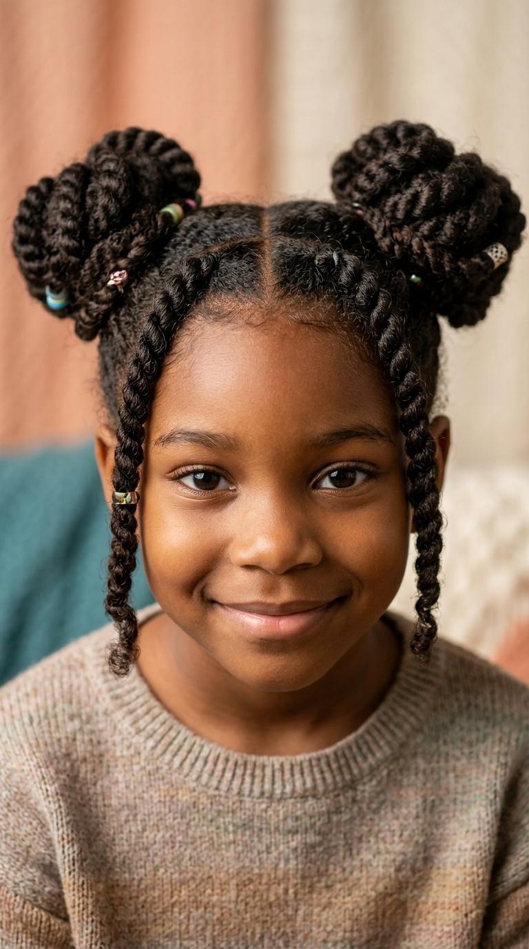 Space Bun Twists