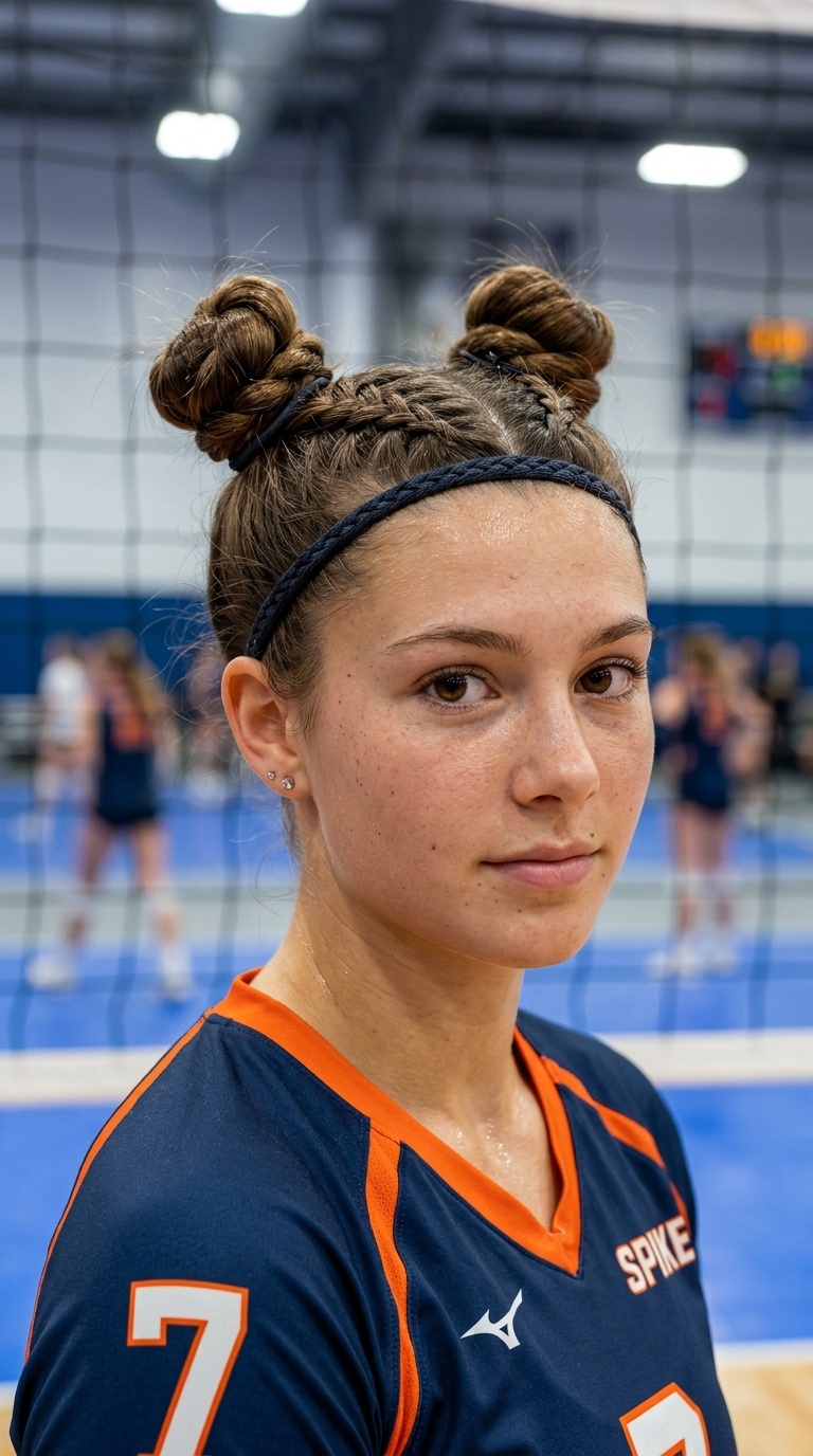 Space Buns with Braided Bases