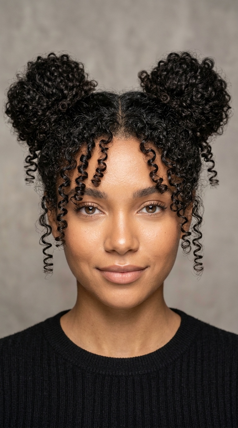 Space Buns with Defined Tendrils