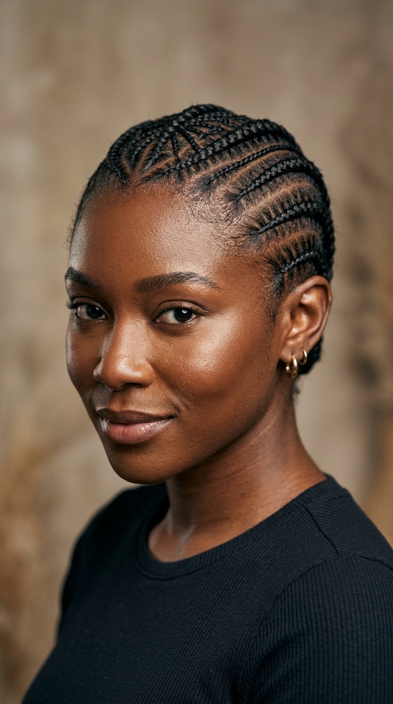 Spider Web Cornrows