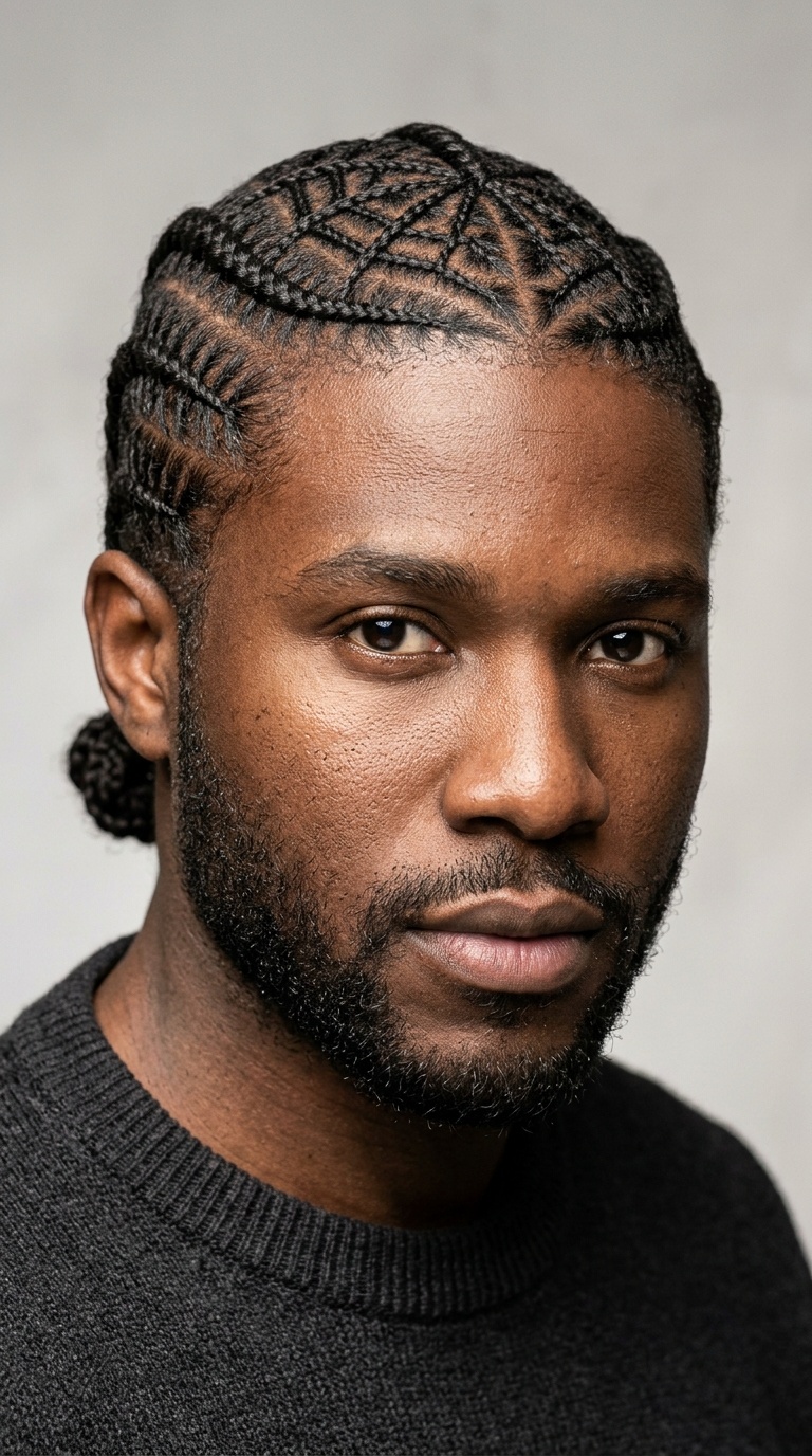 Spider Web Pattern Braids