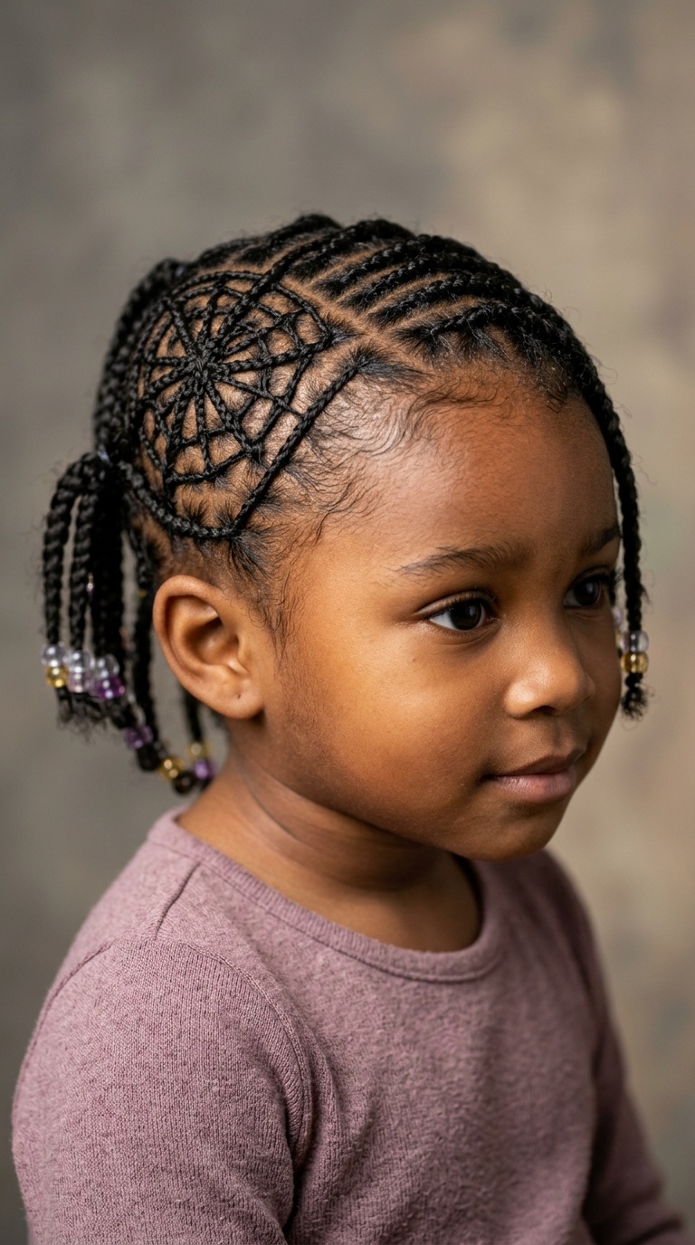 Spider-Web Patterned Braids