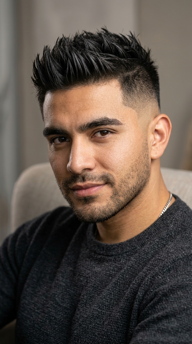 Spiky Texture with High Fade