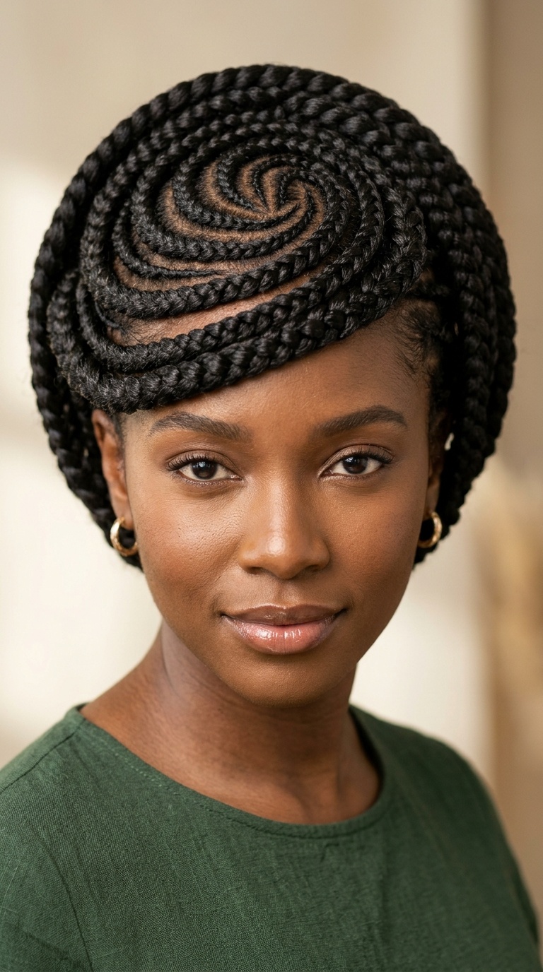 Spiral Crown Ceres Braids