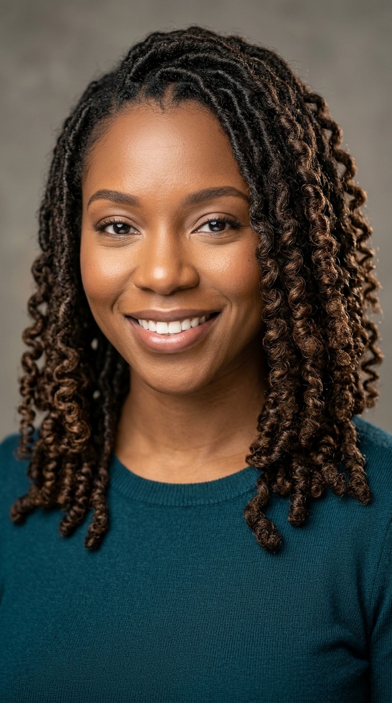 Spiral-Curled Locs