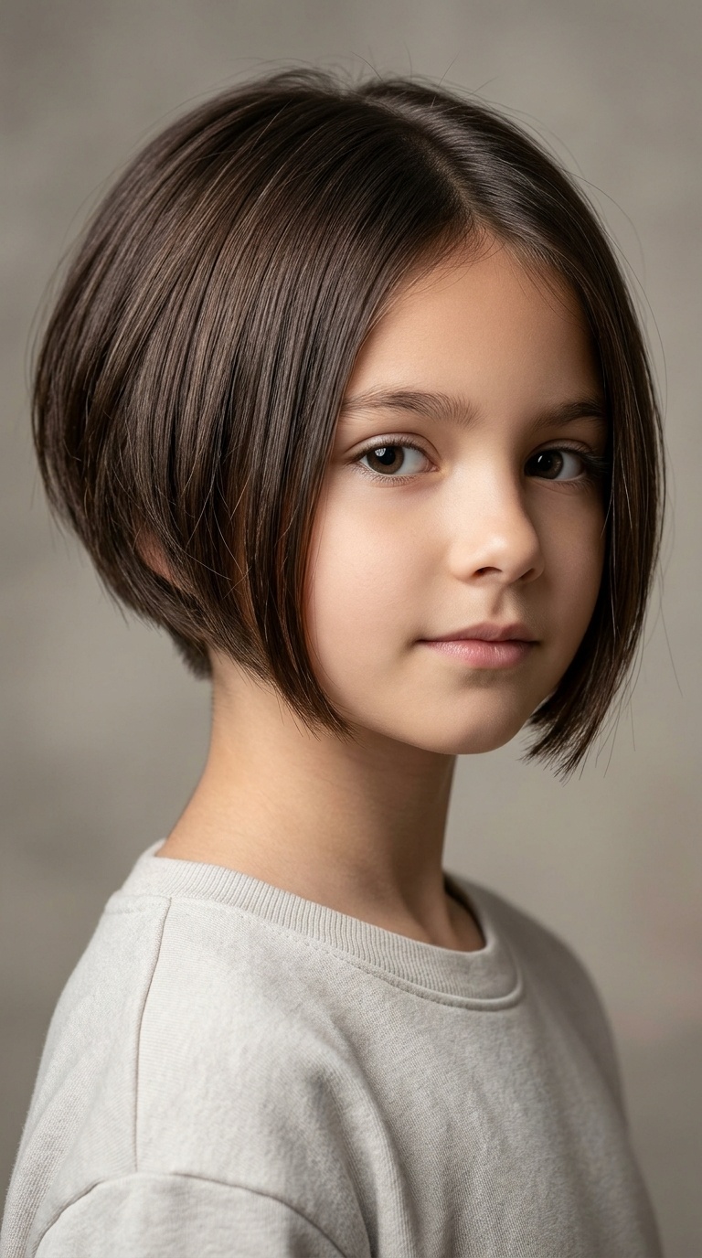 Stacked Bob with Undercut