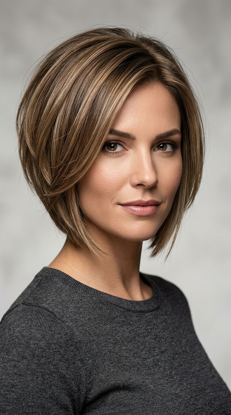 Stacked Inverted Bob
