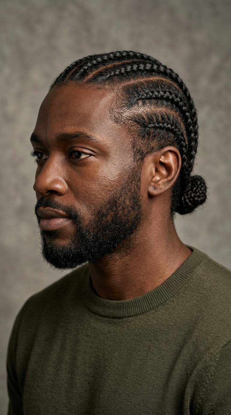 Straight Backs with a Low Bun