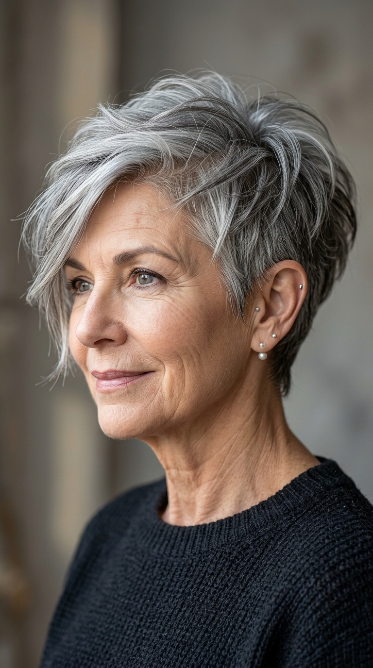 Structured Asymmetrical Pixie