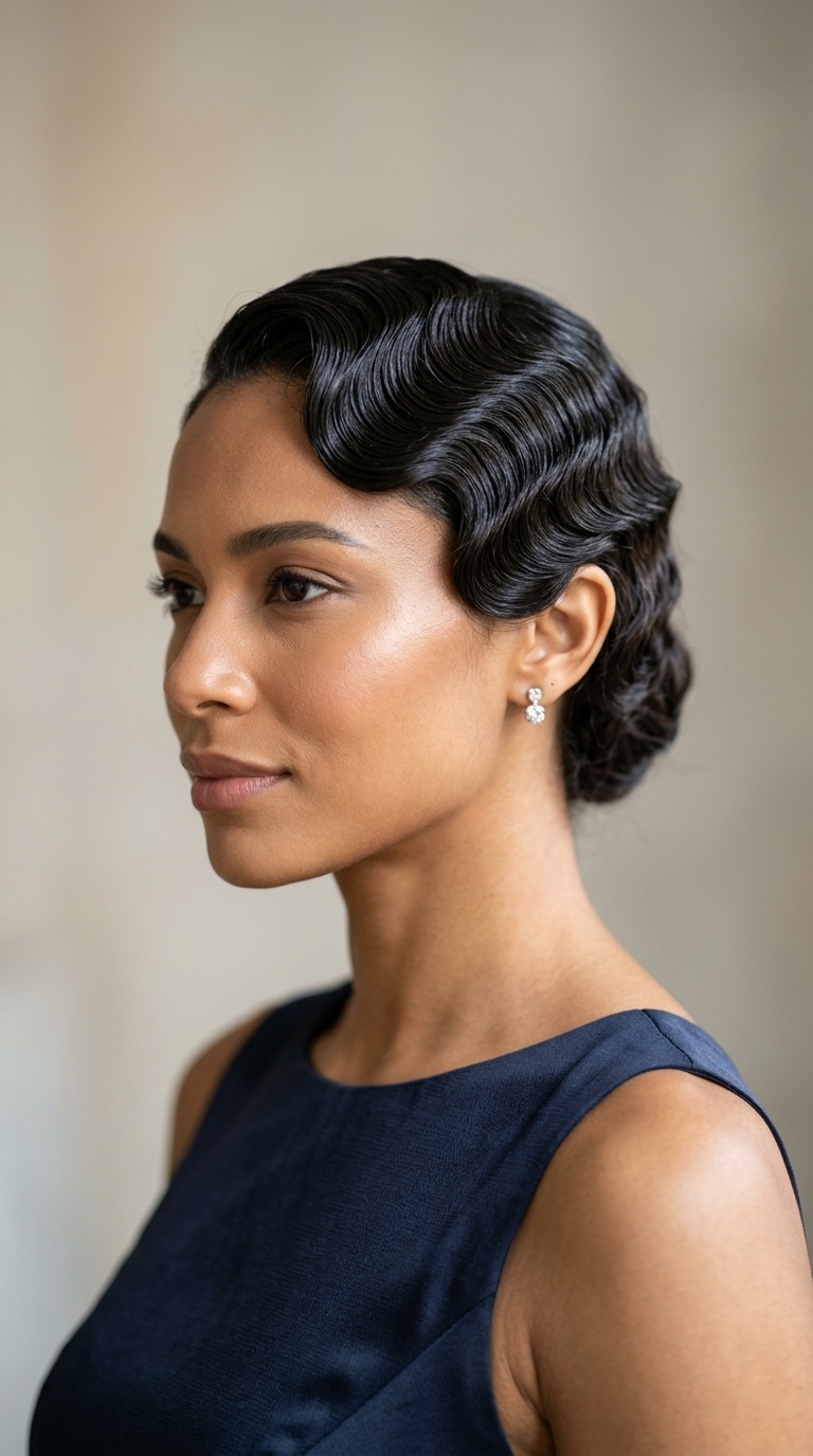 Structured Finger Waves