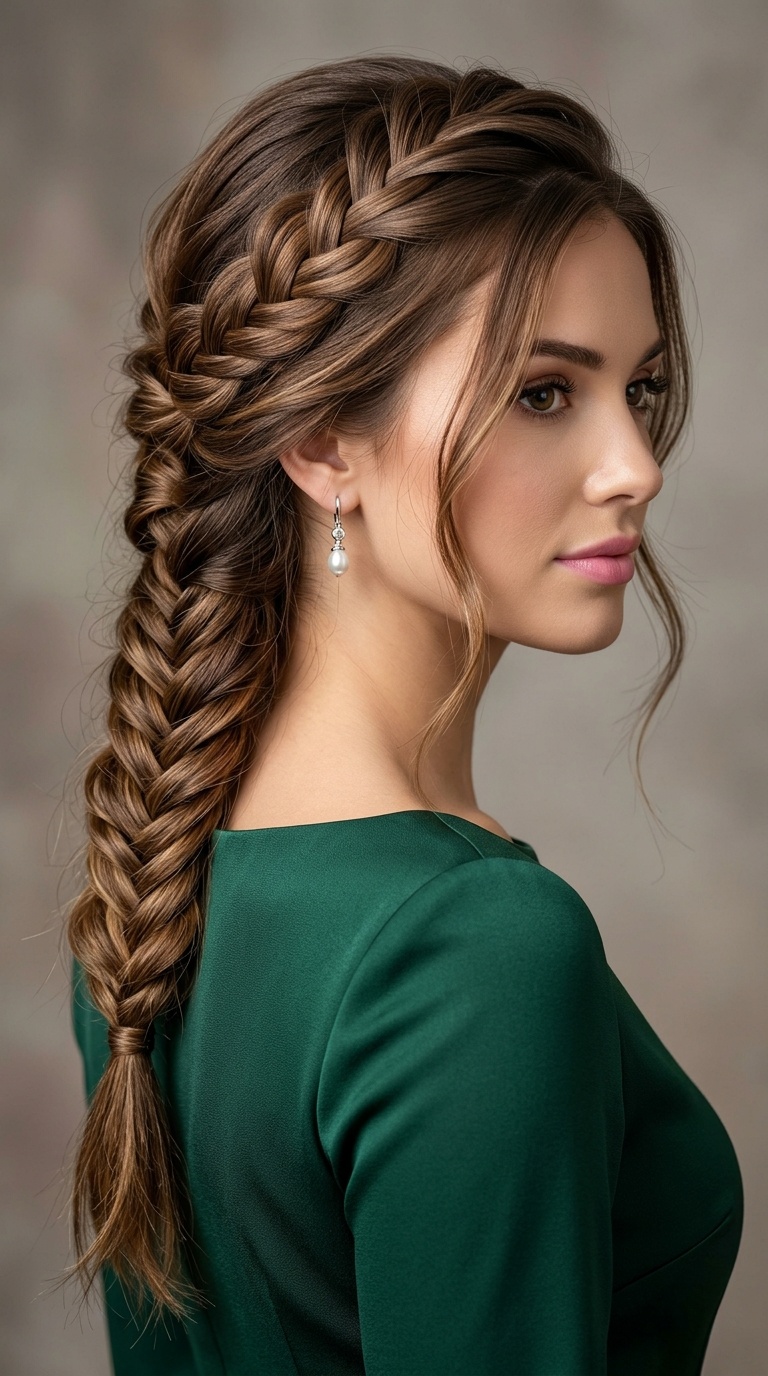 Structured Fishtail Braid