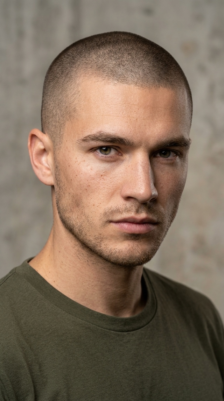 Suede Buzz Cut
