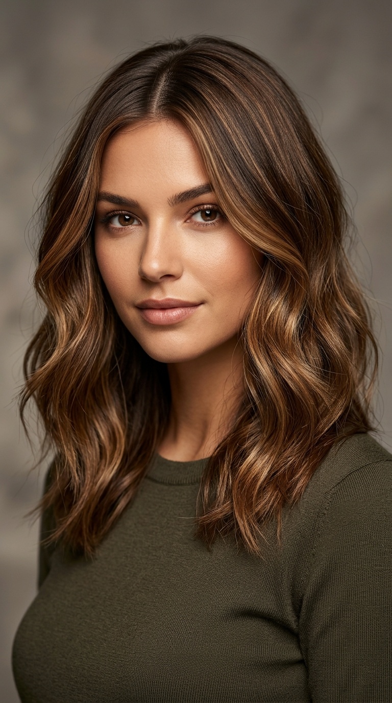 Sun-Kissed Chestnut Balayage