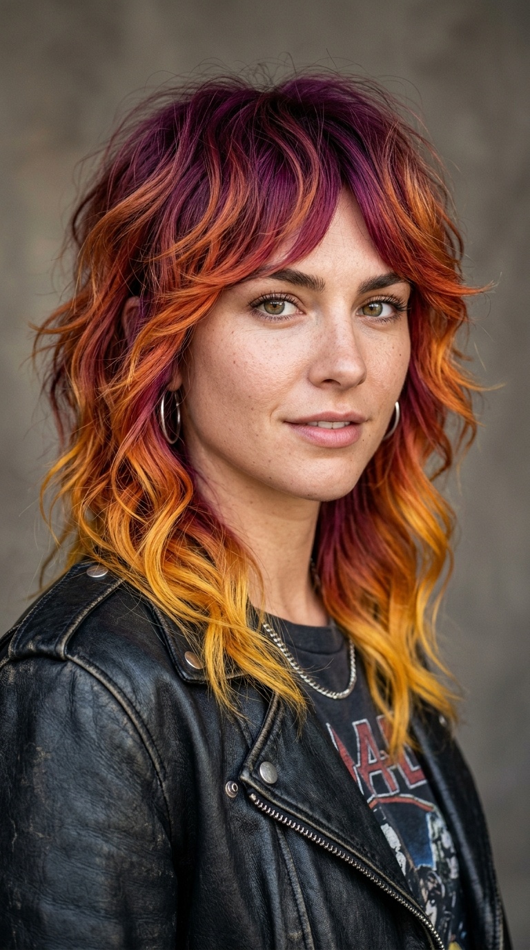 Sunset Ombre Shag