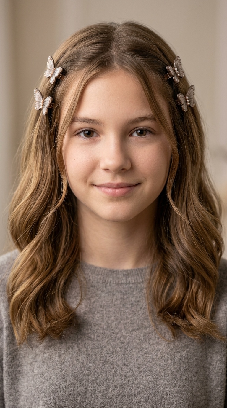 Symmetrical Butterfly Clips