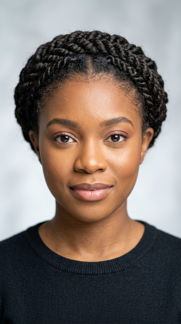 Symmetrical Crown Twists
